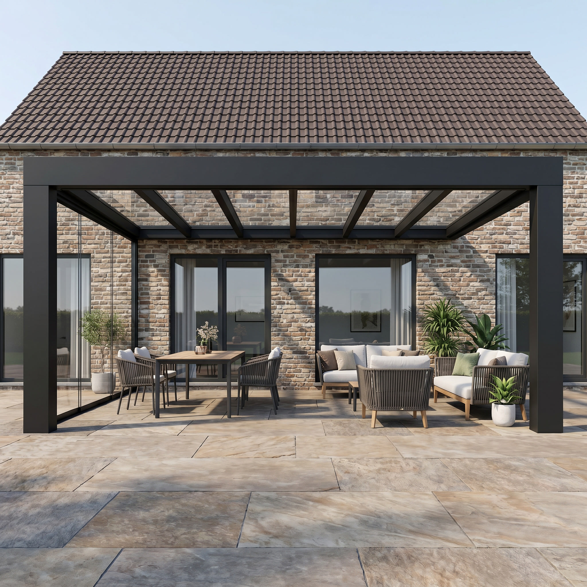 SkyCube – Glasdach-Terrasse