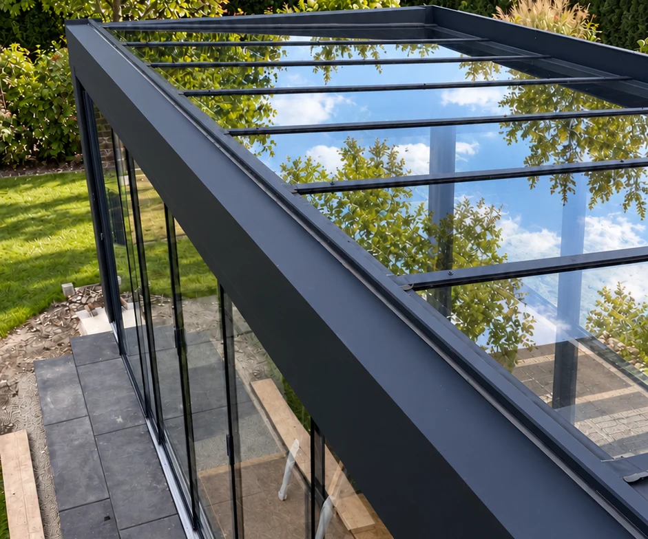 Glas Nahaufnahme